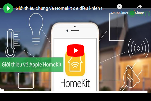 Hướng dẫn sử dụng tính năng Home Kit để điều khiển nhà thông minh Lumi
