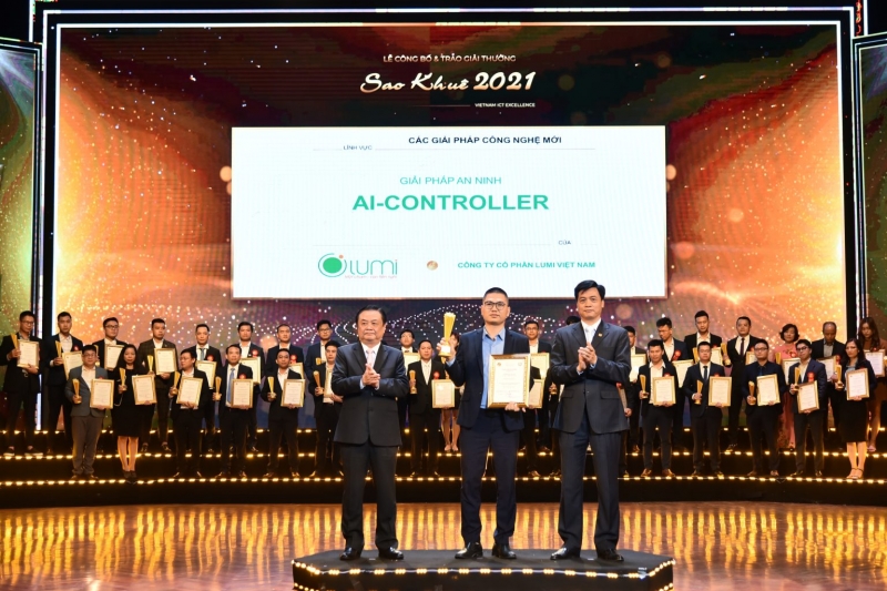 Lumi vinh dự đón nhận “Giải thưởng Sao Khuê 2021” cho giải pháp An ninh ứng dụng trí tuệ nhân tạo AI Controller