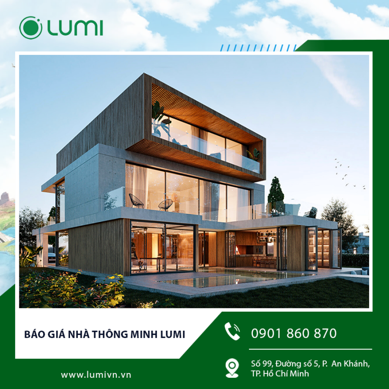 Báo giá nhà thông minh Lumi - Thông tin cần biết trước khi lắp đặt