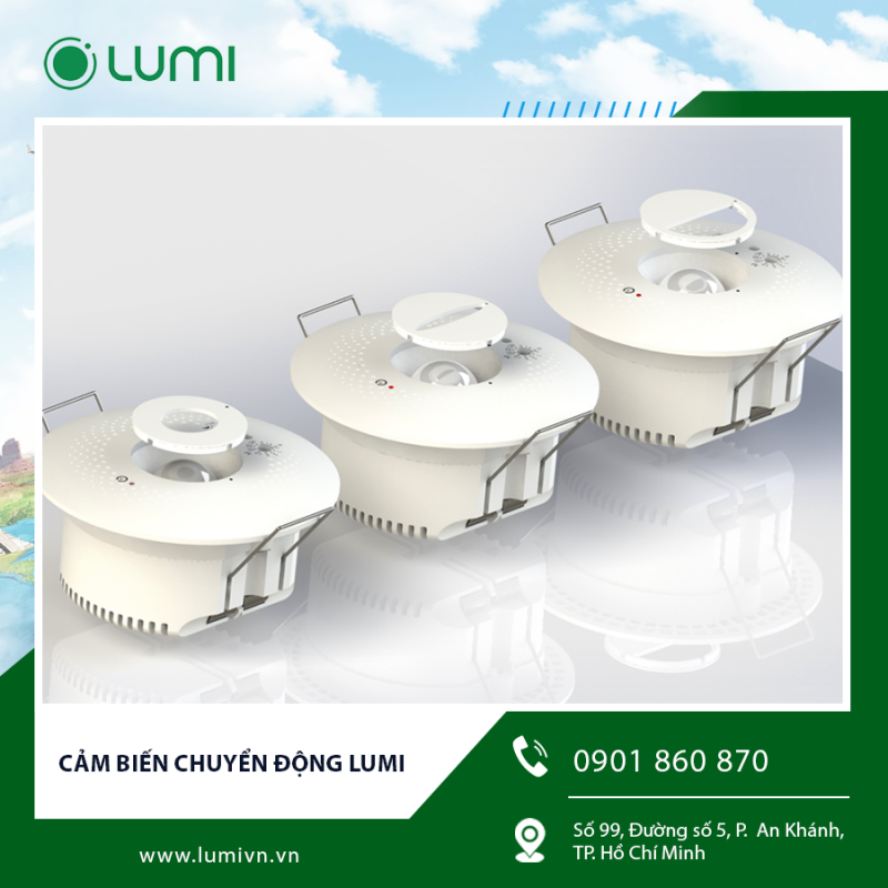 Cảm biến chuyển động Lumi – Thiết bị thông minh không thể thiếu cho ngôi nhà hiện đại